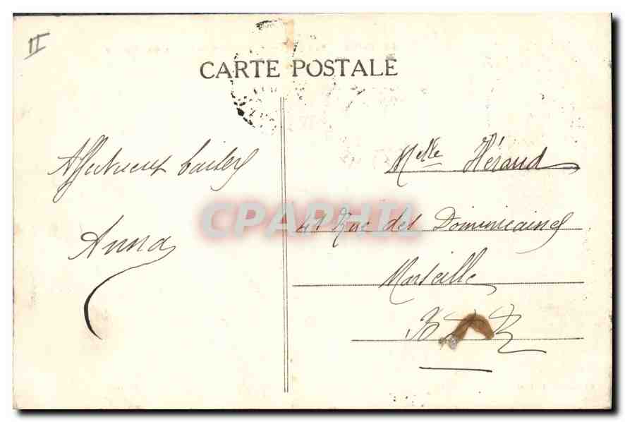 CPA Blois vue generale prise de la Levee de Chailles  — Verso