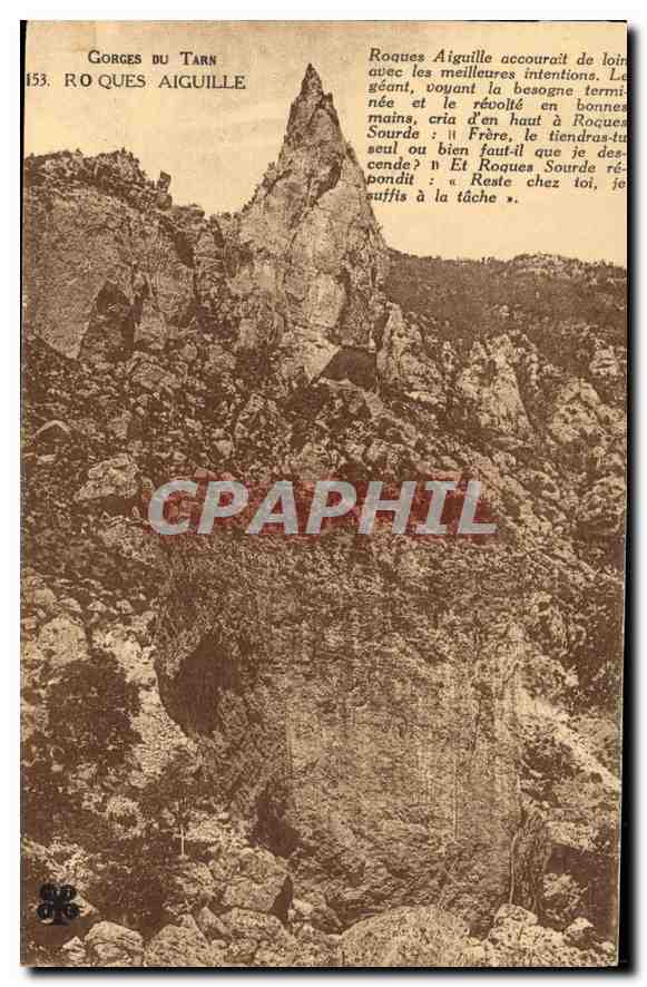 CPA Gorges du Tarn Roques Aiguille 
