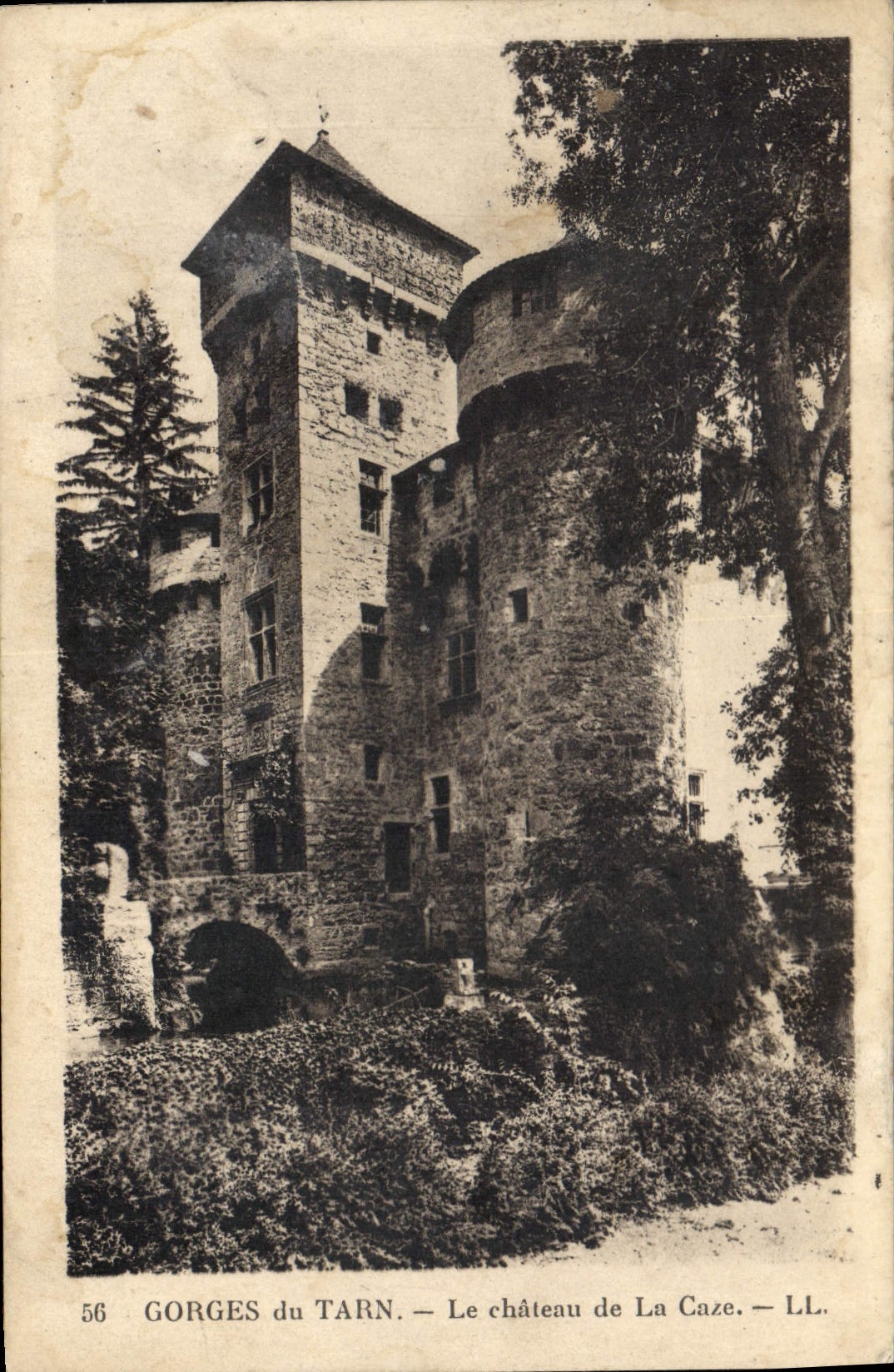 CPA Gorges du Tarn le Chateau de la Caze 