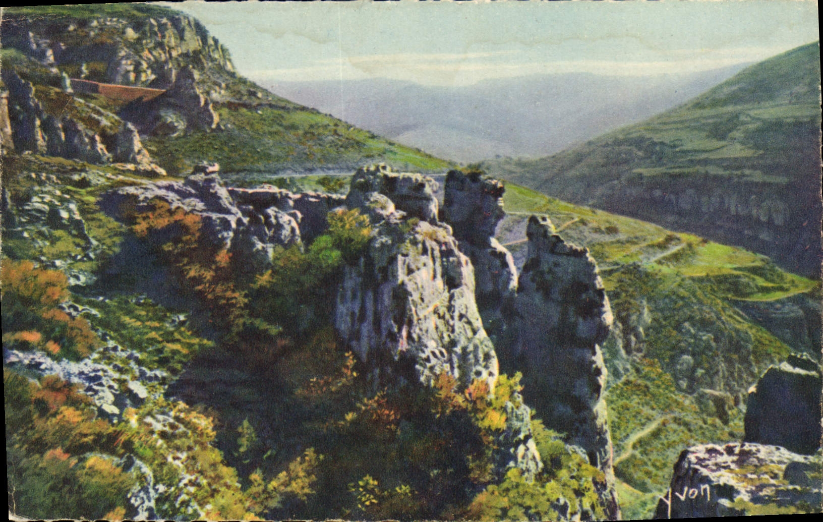 CPA Gorges du Tarn le Canon de la Joute 