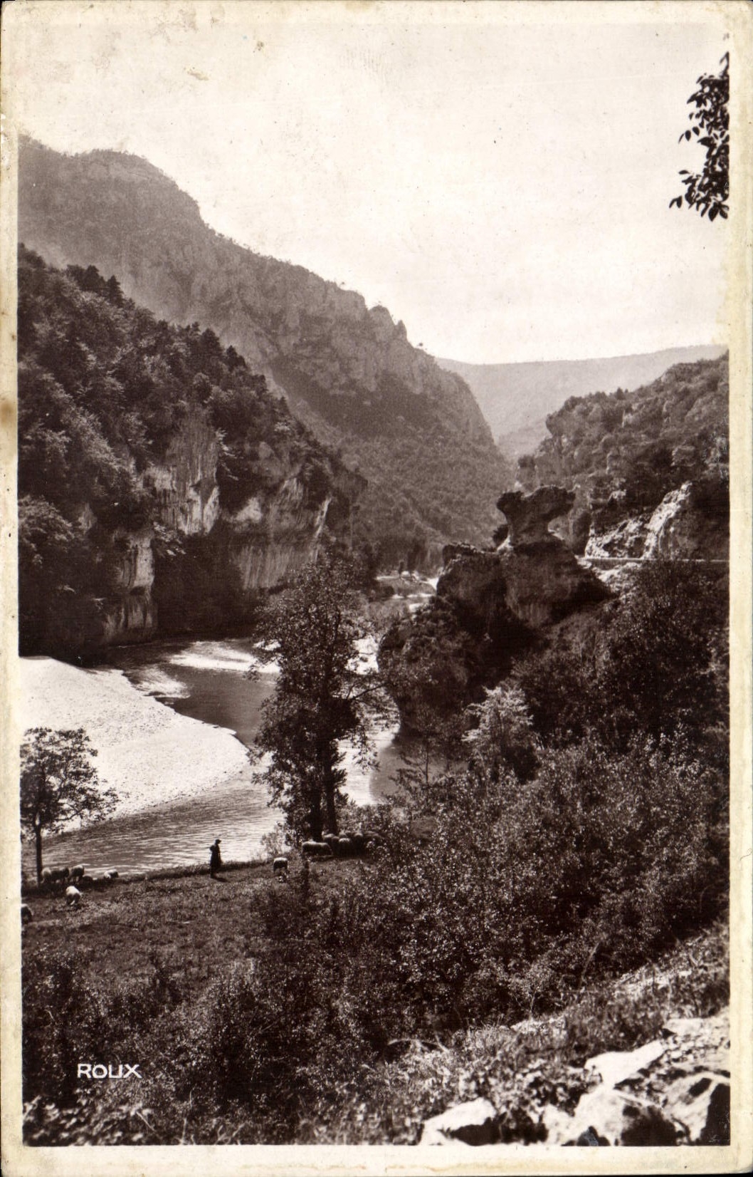Gorges du Tarn — Environs de la Malène — Edit. S. Roux