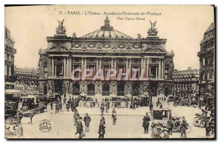 CPA Paris l'Opera Academie Nationale de Musique 