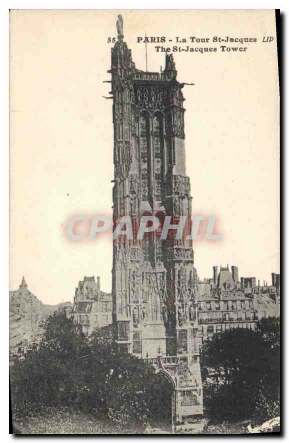 CPA Paris la Tour St Jacques 