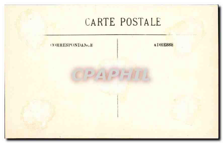 CPA Pau le Chateau le Grand Salon de Reception  — Rückseite