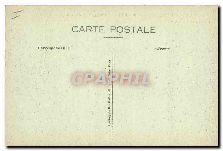 CPA La Grande Guerre 1914 17 Verdun Place de la Cathedrale  — Rückseite