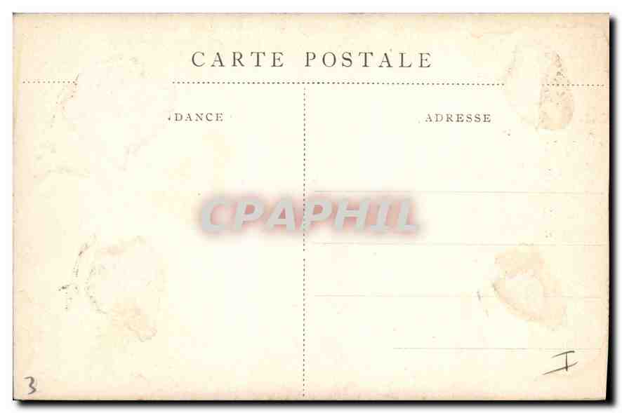 Verdun — Vue de côté de la Cathédrale — L. C. H., Paris — Reverso