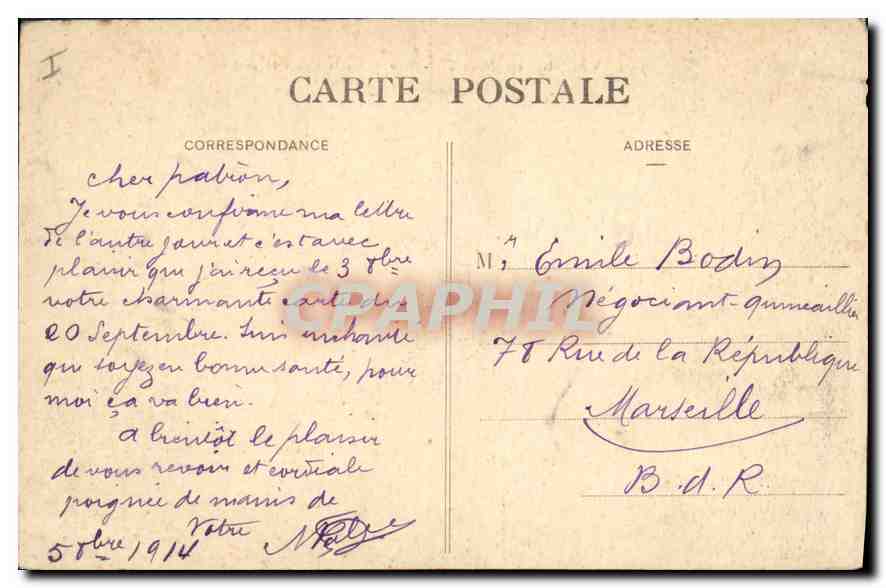 CPA Verdun sur Meuse vue generale Ville Haute  — Rückseite