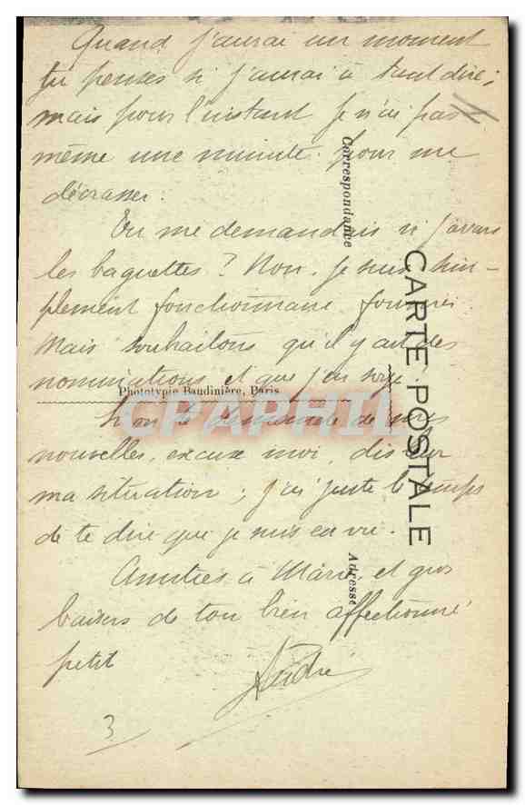 Verdun (Meuse) — Panorama der Ruinen — Benoist, Verlag, Bar-le-Duc - Visé Paris 228 — Rückseite