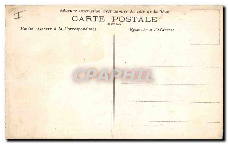 CPA Ossuaire Provisoire des Champs de Bataille de Verdun debut de l'CEuvre de Douaumont en attendant — Rückseite