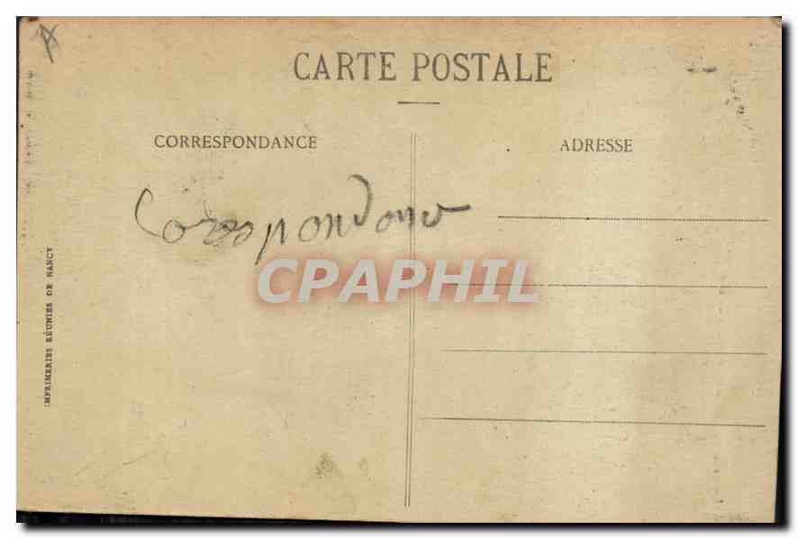 Chartres (E.-st-L.) — La Cathédrale, vue prise Place Châtelet — Ca. Ponsault, édit. Drez — Rückseite