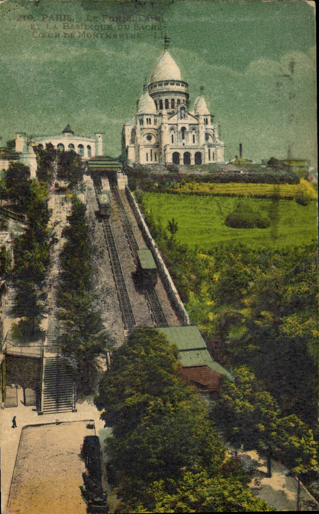 CPA Paris Sacre Cœur de Montmartre