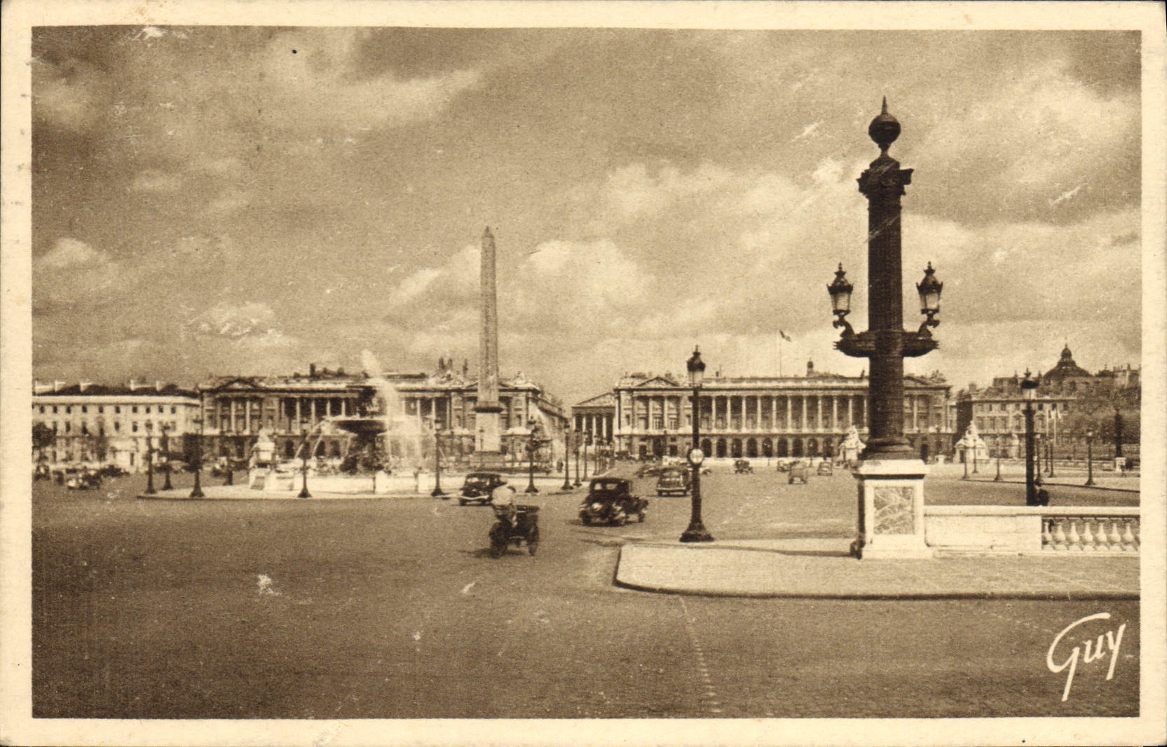 CPA Paris et ses Merveilles Place de la concorde 