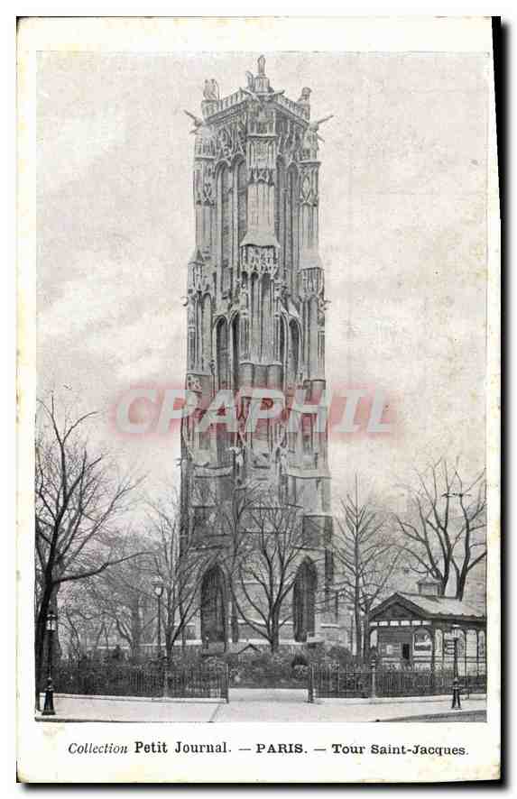CPA Collection Petit Journal Paris Tour Saint Jacques 