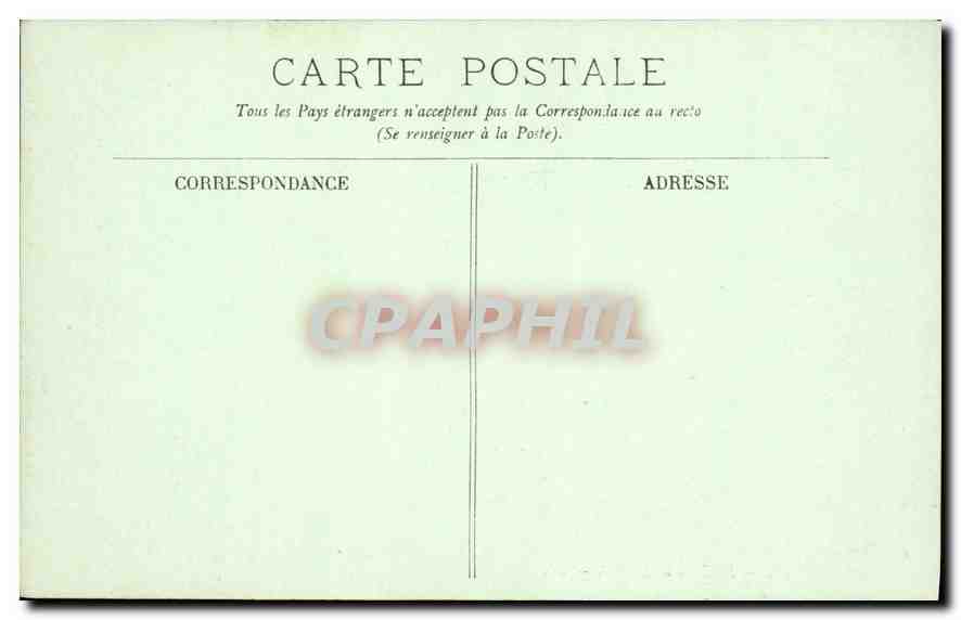 CPA Paris le Lion de Belfort  — Rückseite
