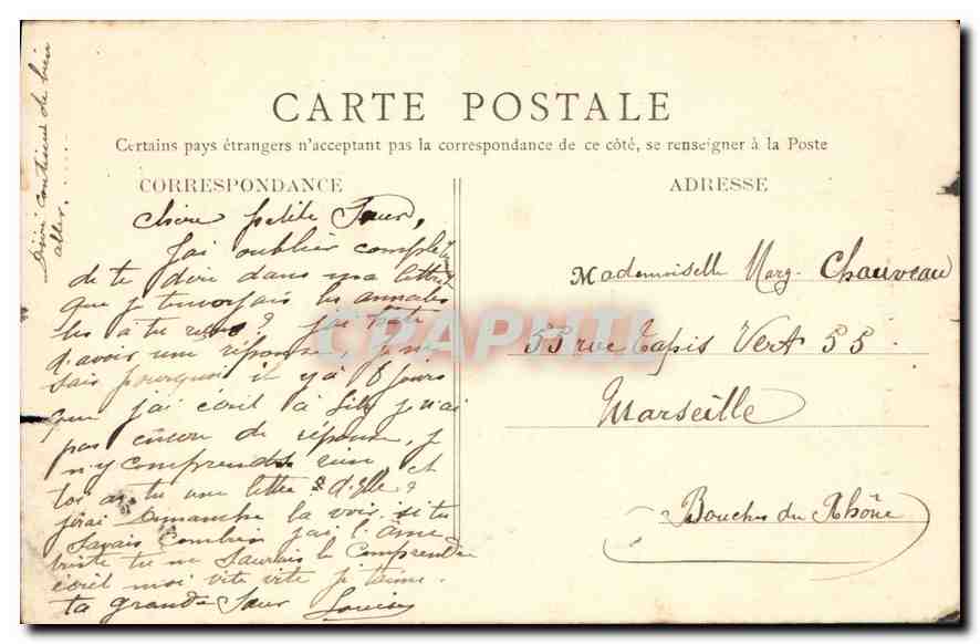 CPA Paris Dome des Invalides  — Verso