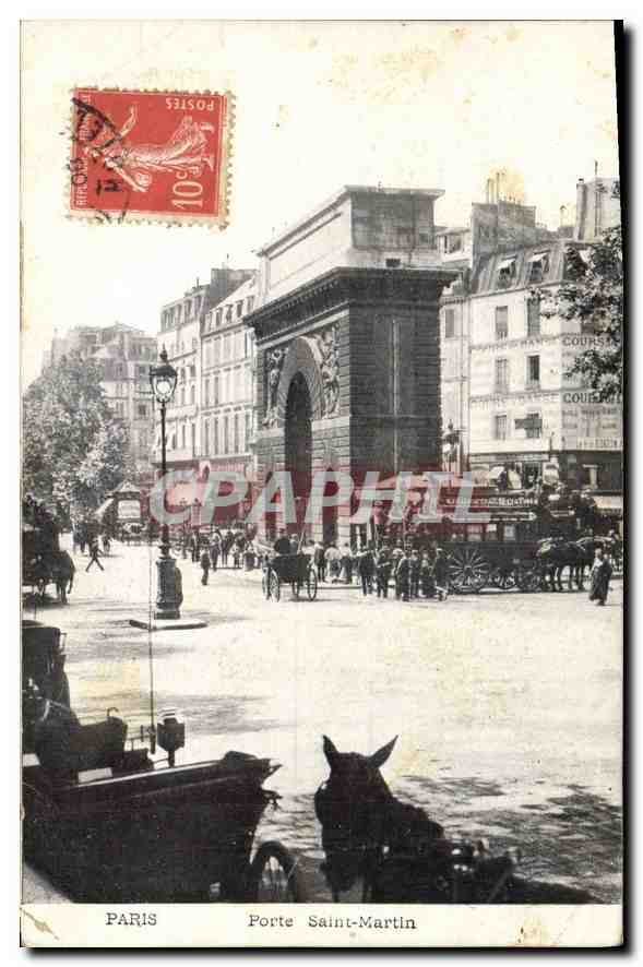 CPA Paris Porte Saint Martin 