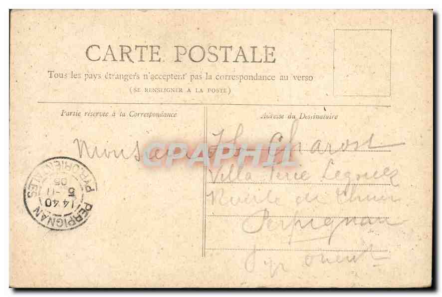 CPA Collection Petit Journal Paris le Val de Grace  — Rückseite