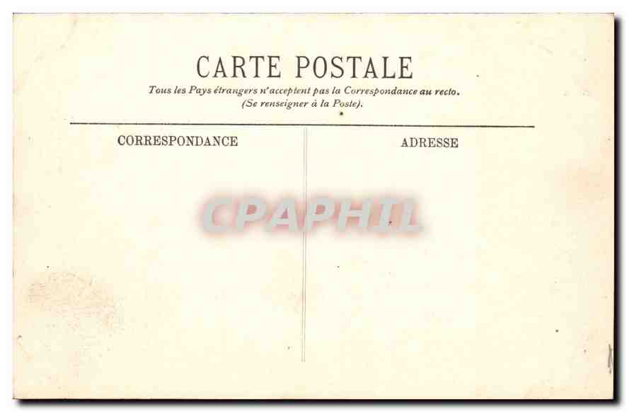 CPA Paris le Lac du Bois de Boulogne  — Rückseite