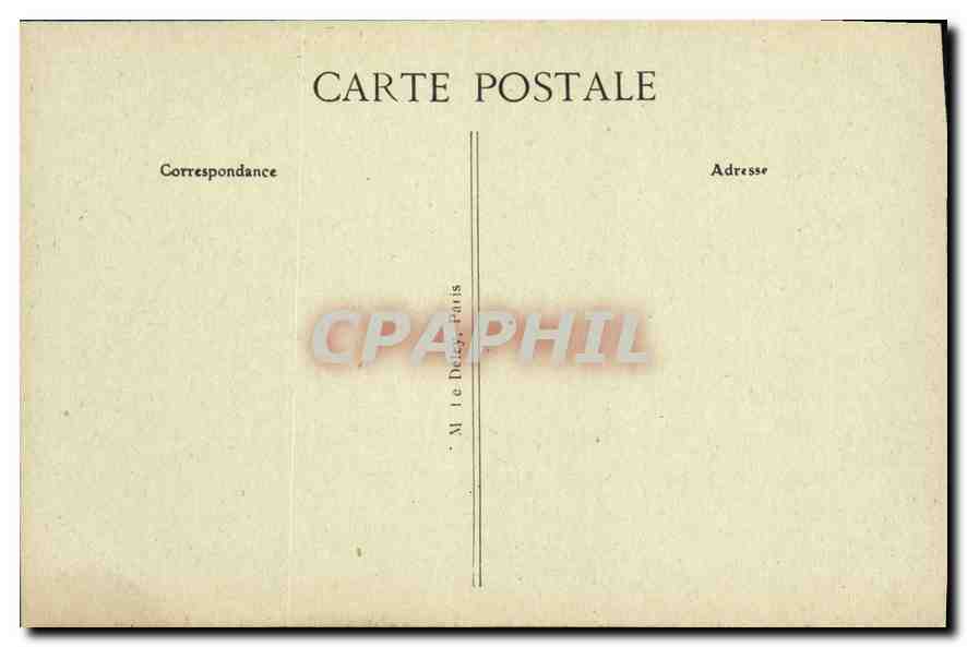 CPA Saint Severin Paris le Palmarium la Colonne Torse  — Rückseite