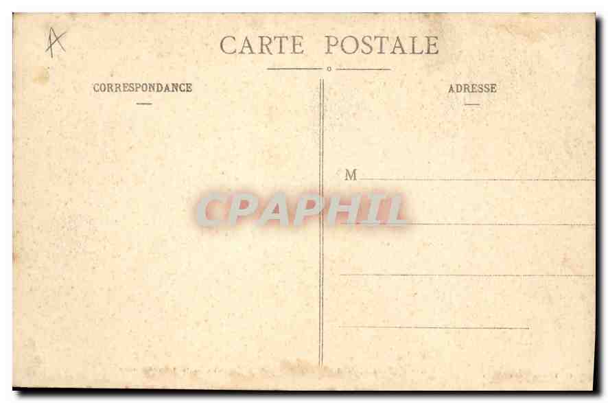 CPA Chateau d'Anet E et L salle a Manger Surtout Renaissance  — Rückseite