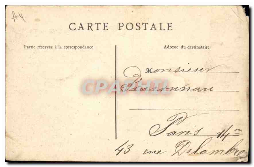CPA Epernon vue generale prise de Saint Denis  — Rückseite