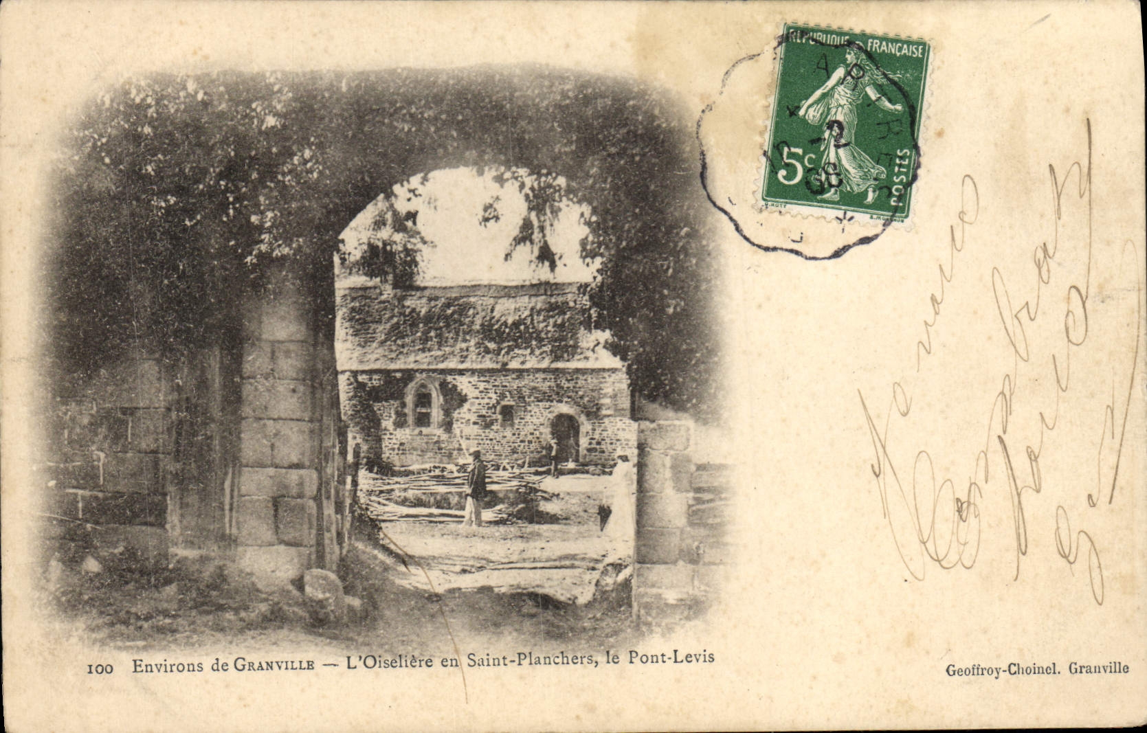 Environs de Granville — L'Oiselière en Saint-Planchers, le Pont-Levis — Geoffroy-Choinel, Granville