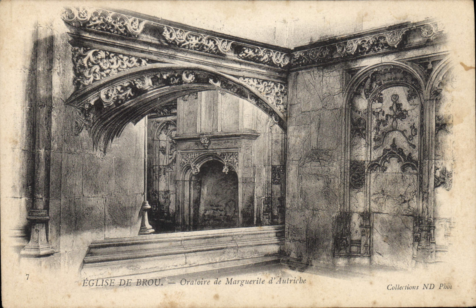 CPA Eglise de Brou Oratoire de Marguerite d'Autriche 