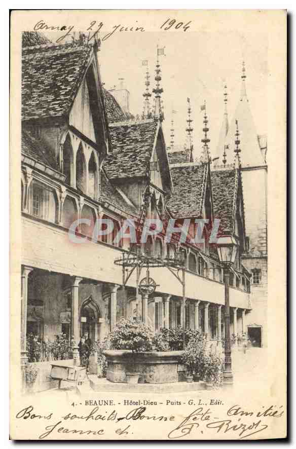CPA Beaune Hotel Dieu Puits 