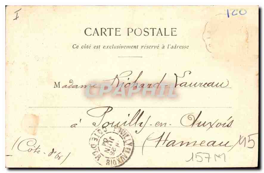 CPA Beaune Hotel Dieu Puits  — Verso