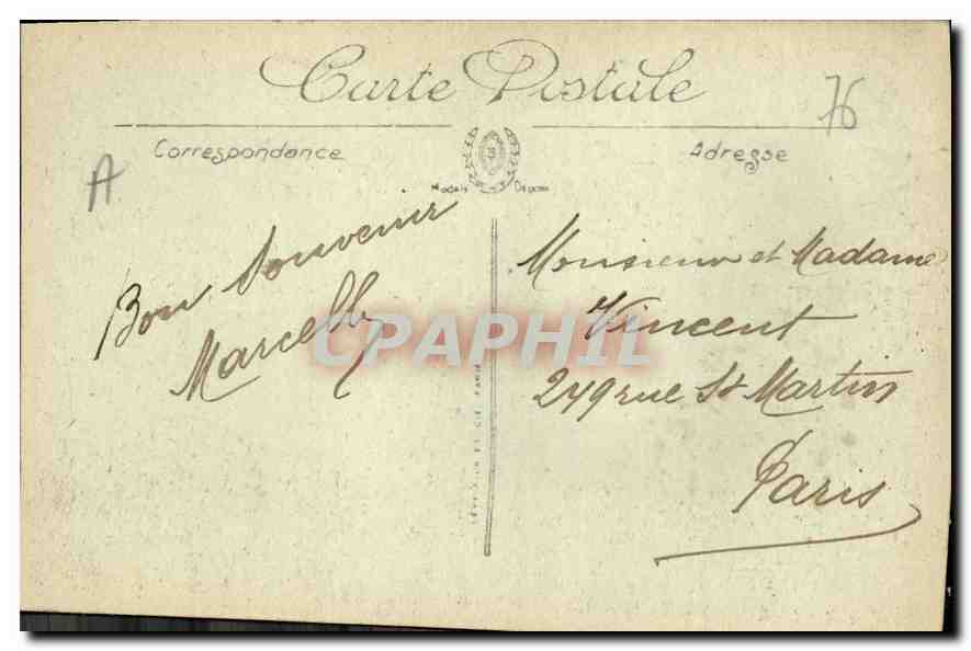 Le Havre — La Plage et le Casino Marie-Christine — LL. — N° 152 — Reverso