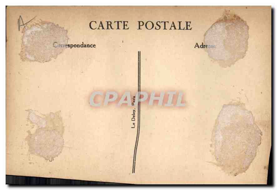 CPA Le Havre Tombeau de Sainte Honorine  — Rückseite