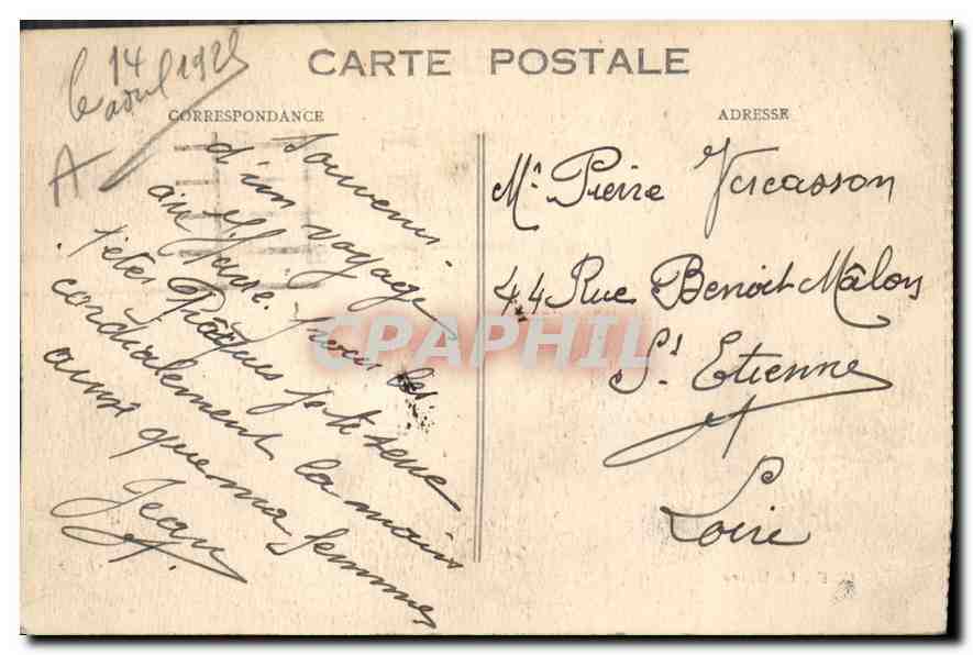CPA Le Havre Bon temps a la plage  — Rückseite