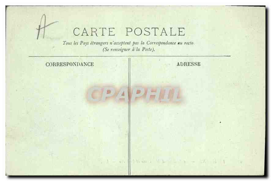 CPA Le Havre Le Boulevard Maritime et la Heve  — Rückseite