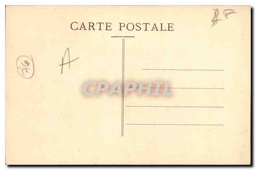 CPA La Benedictine a Fecamp Terrasse de la Salle des Abbes  — Rückseite