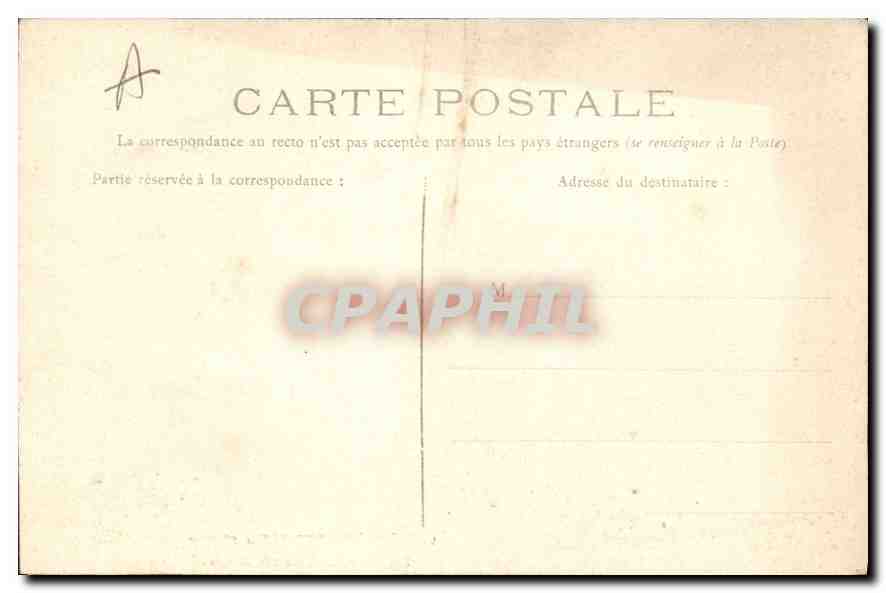 CPA La Benedictine a Fecamp Facade de la Salle des Abbes  — Rückseite