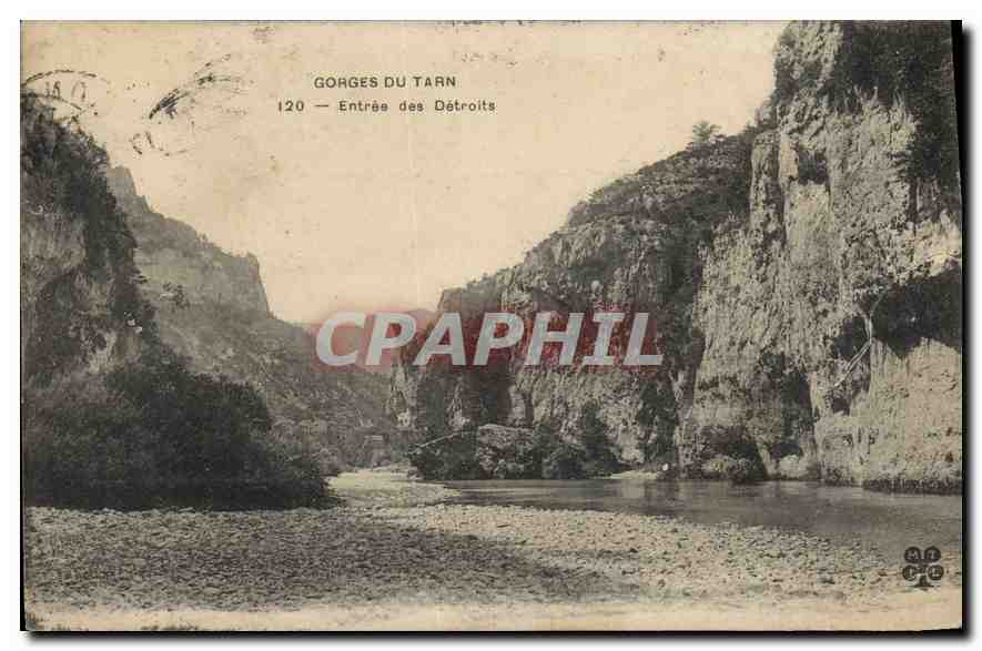 CPA Gorges du Tarn Entree des Detroits 