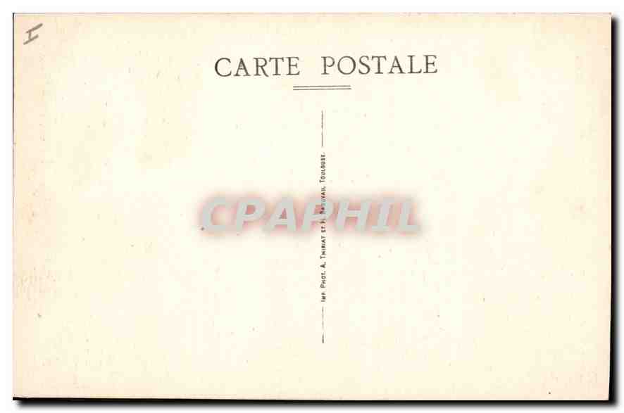 Les Gorges du Tarn — Château de Rocheblaive — Edit. M. L. Boissier, tabac-papeterie, Florac — Rückseite