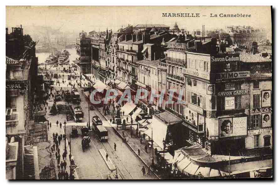 CPA Marseille La Cannebiere 