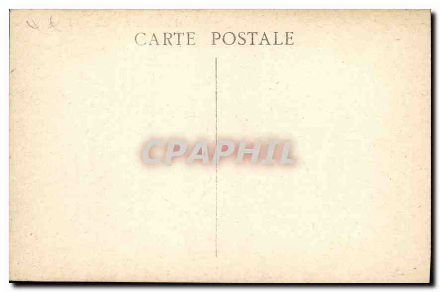 CPA Marseille La Cannebiere  — Rückseite