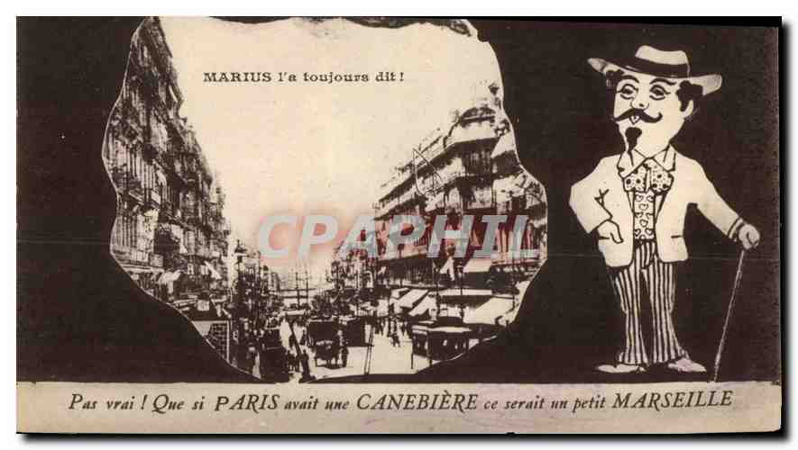 CPA Marseille Cannebiere 