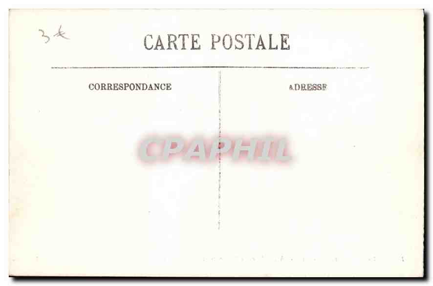 CPA Marseille La Corniche l'Anse du Prophete et le Restaurant  — Rückseite