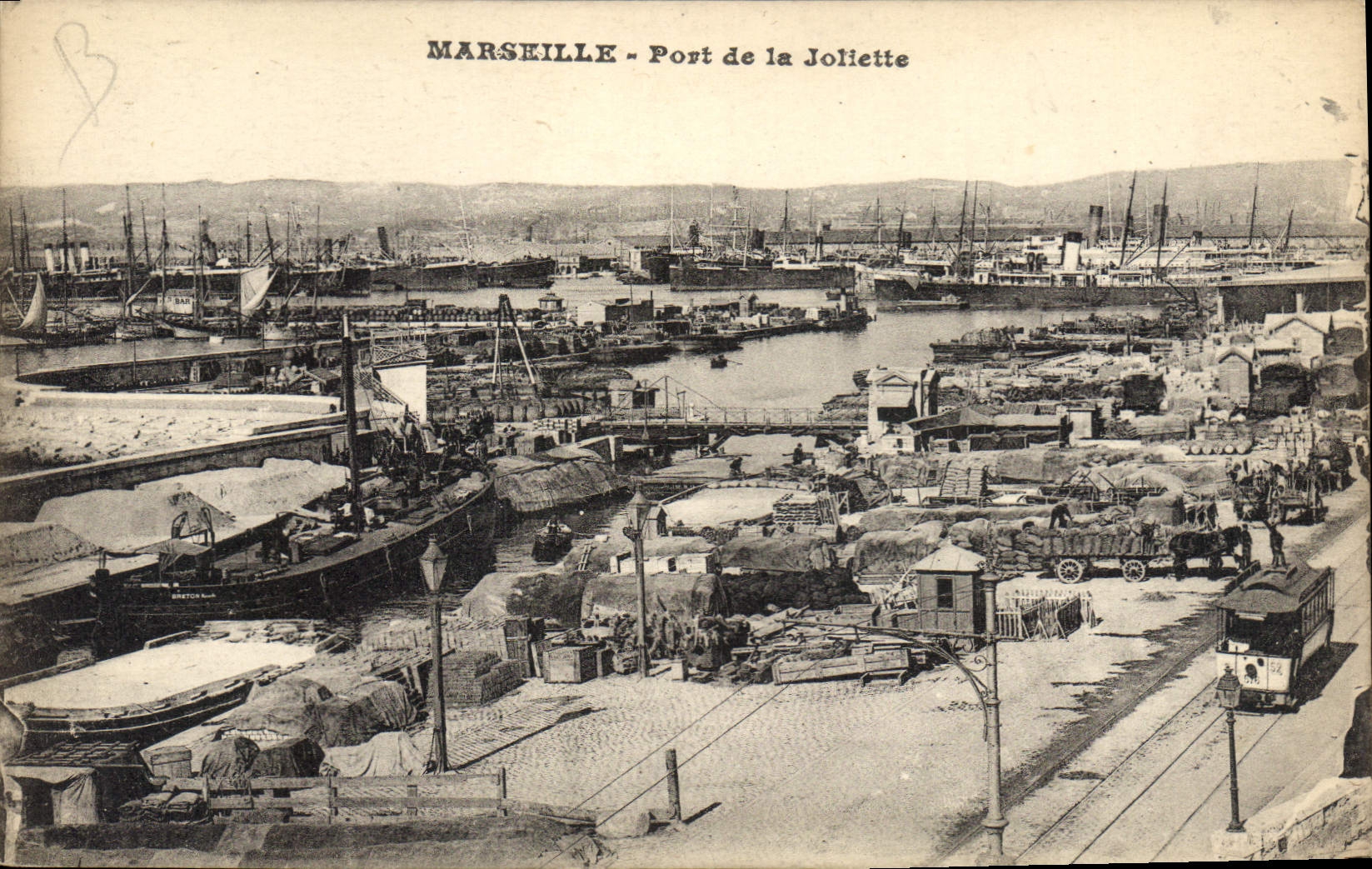 CPA Marseille Port de la Joliette 