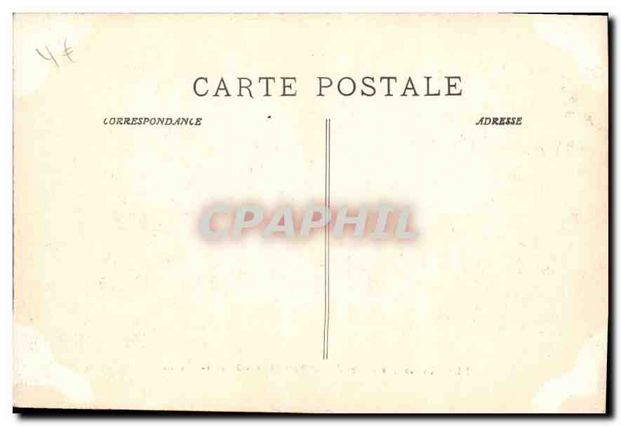 CPA Marseille Le Vieux Port et N D de la Garde  — Rückseite