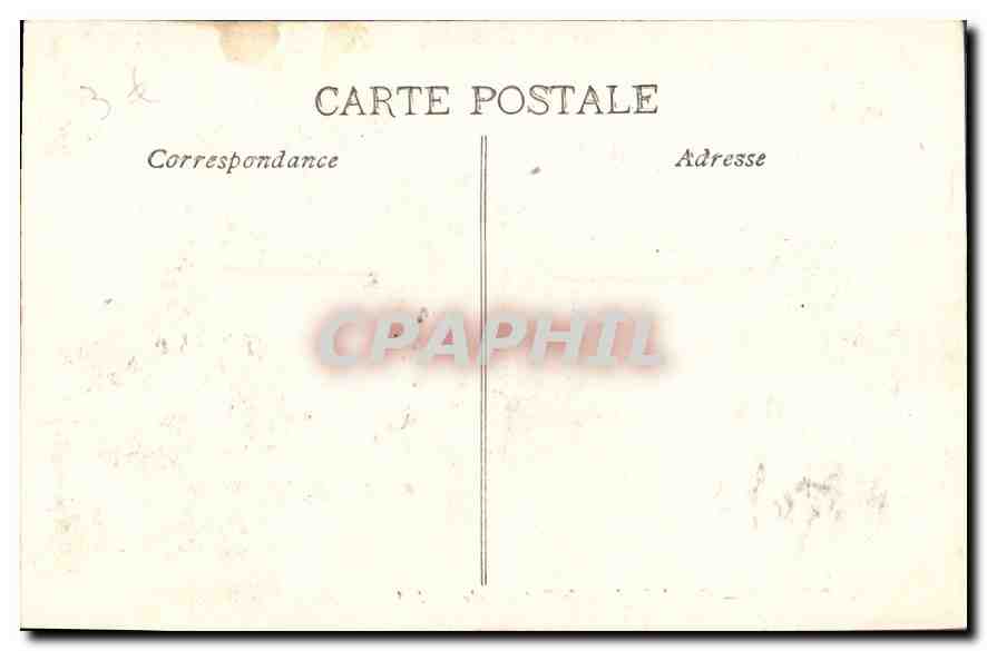 CPA Marseille Canal St Jean et Cathedrale  — Rückseite