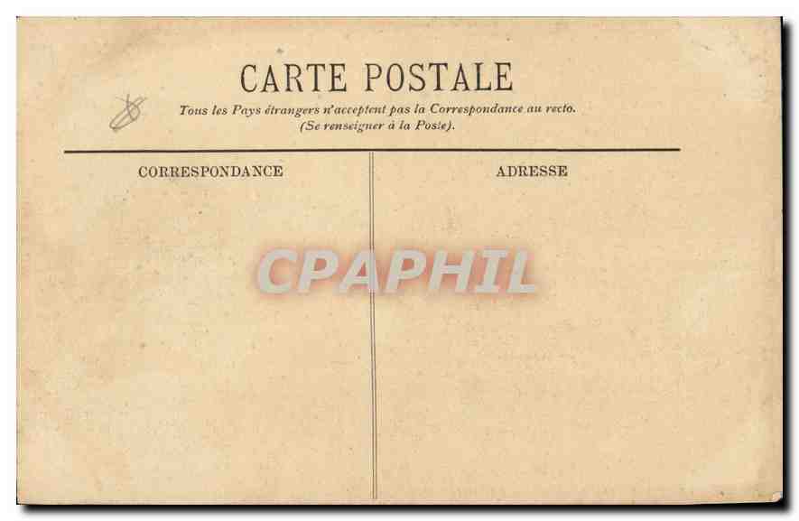 CPA Exposition Coloniale de Marseille Palais de l'Indo Chine  — Verso