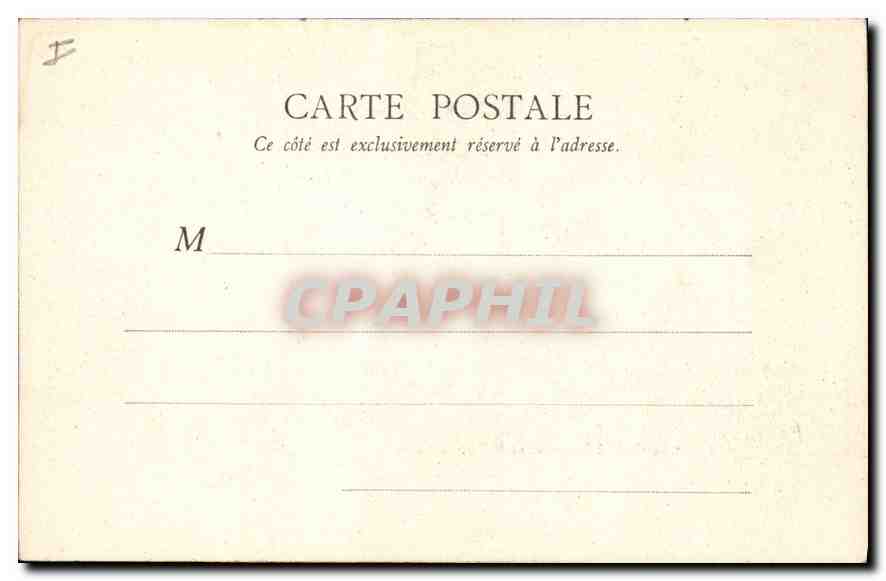 CPA Blois Chambre au fut assassine le Duc de Guise  — Rückseite