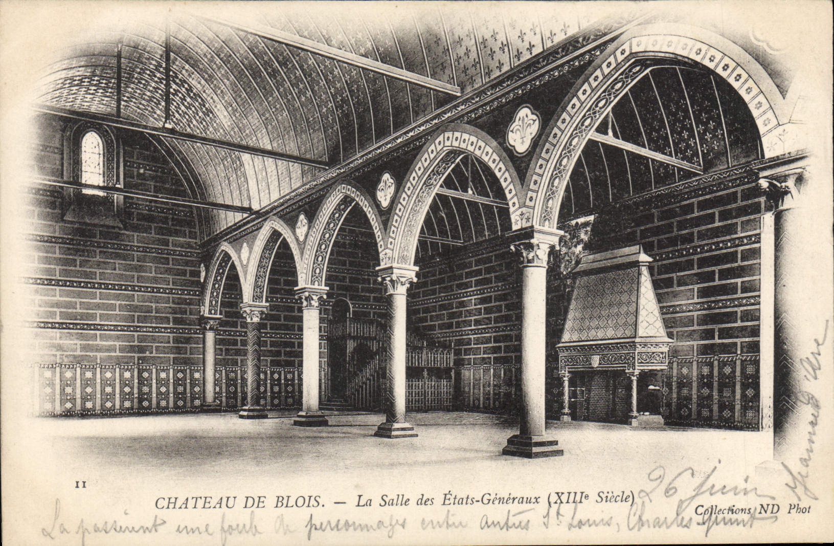 Château de Blois — La Salle des États-Généraux (XIIIe Siècle) — Collections ND Phot