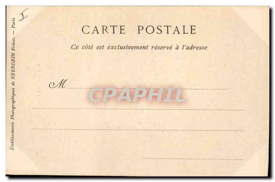 CPA Blois La Cathedrale  — Verso