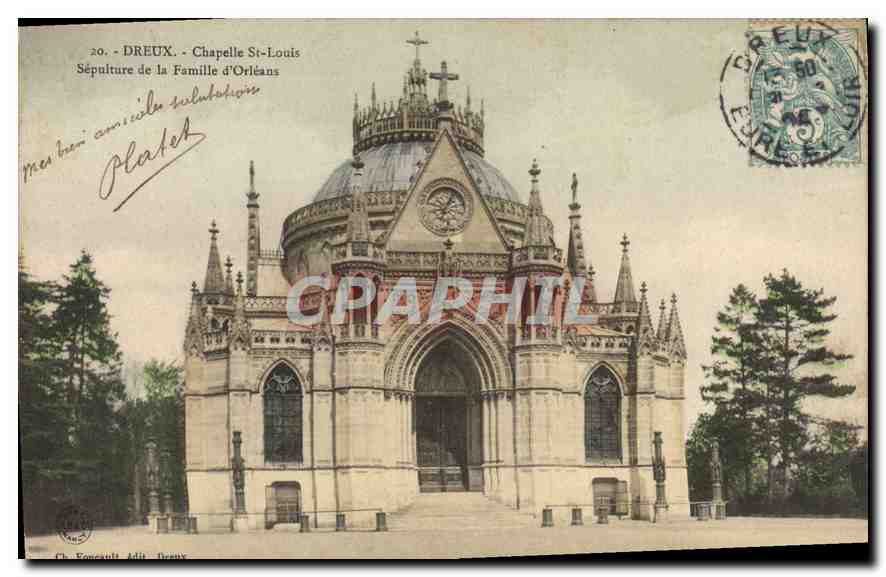 Kapelle Saint-Louis — Grabstätte der Familie Orleans — Ch. Boncault, Dreux