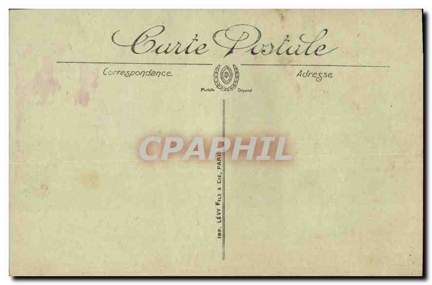 CPA Paris La Mairie du XVIII Arrondissement  — Rückseite